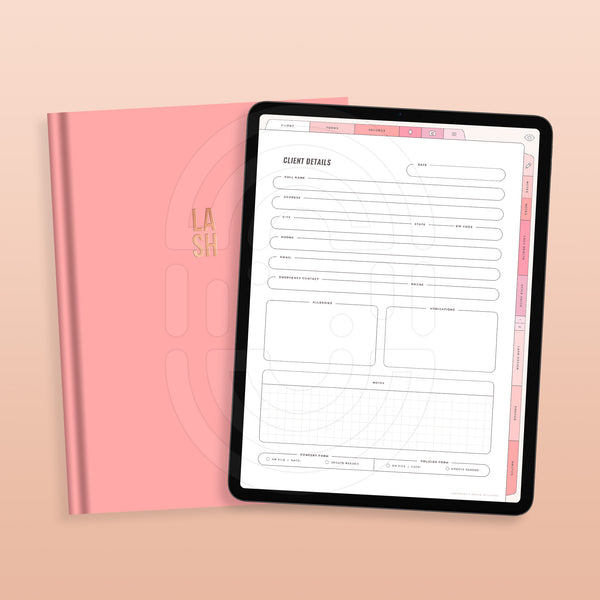 Client Record Book - Bunny