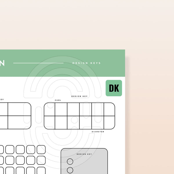 Design Keys - Digital Lash Maps - Design Presets