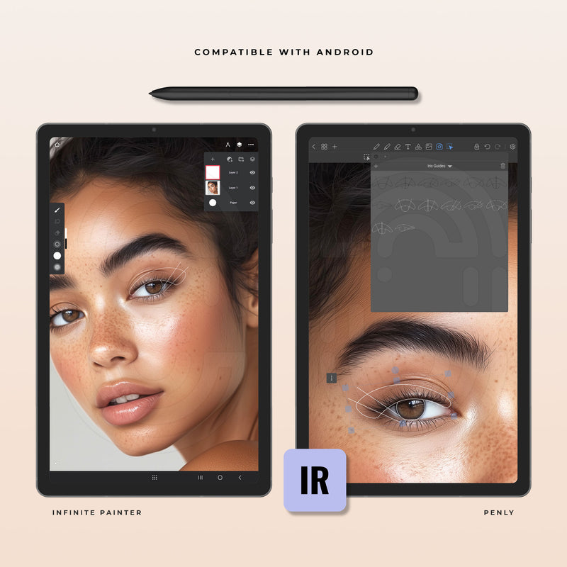 Iris Guides - Digital Lash Maps