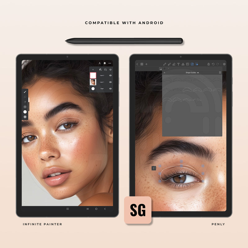 Shape Guides - Digital Lash Maps
