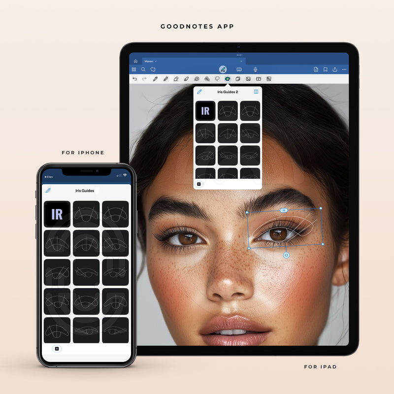 Iris Guides - Digital Lash Maps