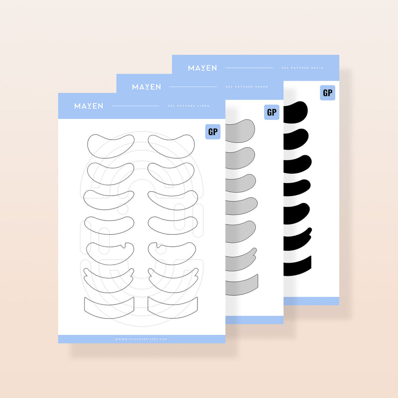 Gel Patches - Digital Lash Maps - Design Presets