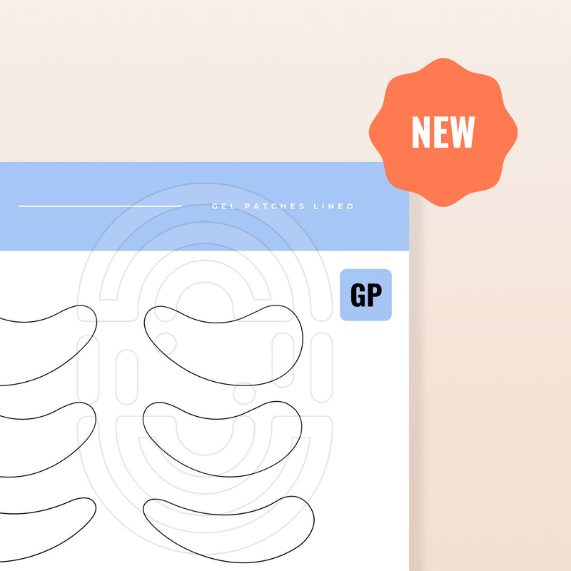 Gel Patches - Digital Lash Maps - Design Presets