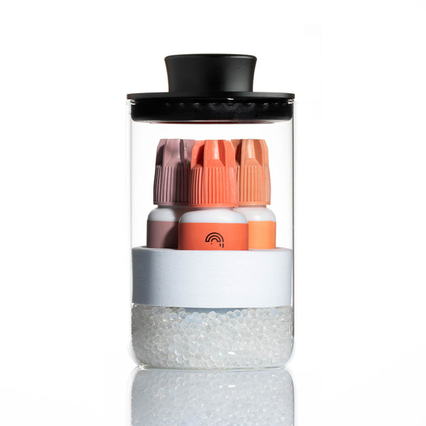 Hideaway - Adhesive Storage Container - Black