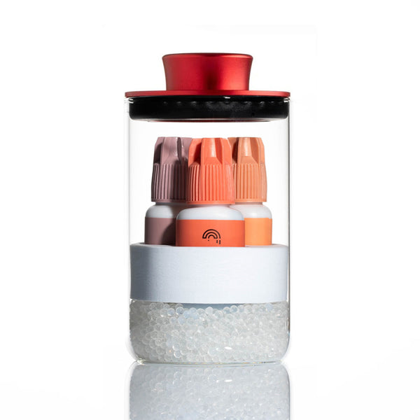 Hideaway - Adhesive Storage Container - Red - LIMITED EDITION