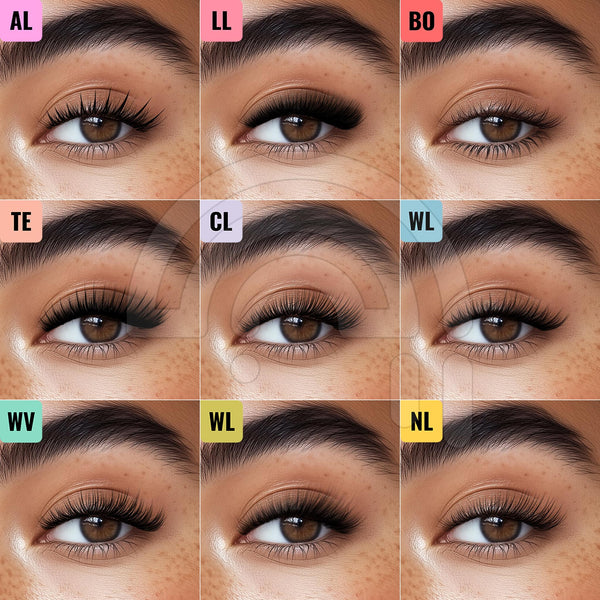 Lash Effects Collection - Digital Lash Maps - Design Presets