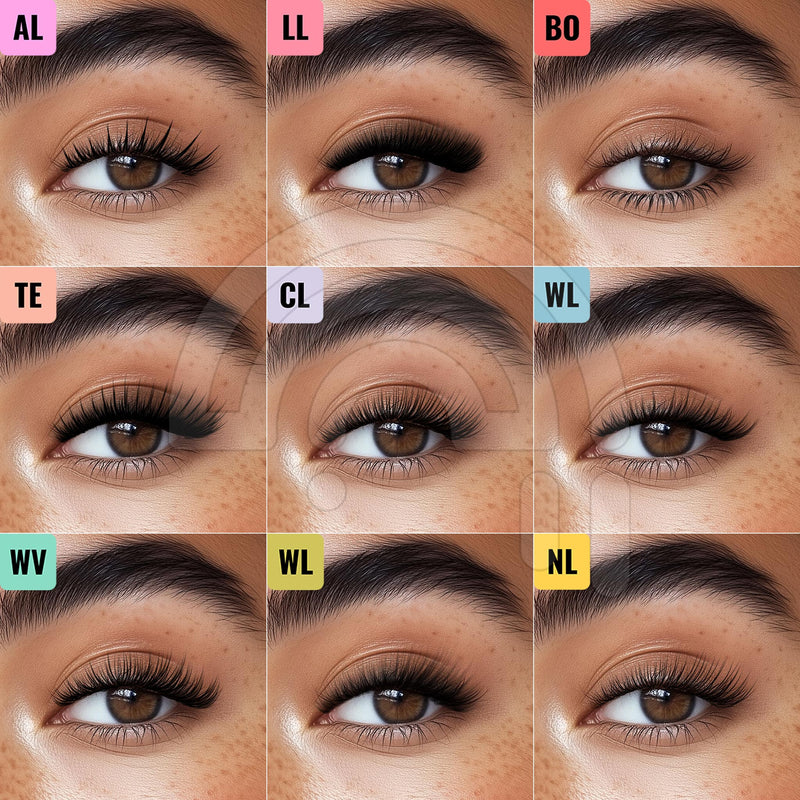 Lash Effects Collection - Digital Lash Maps - Design Presets