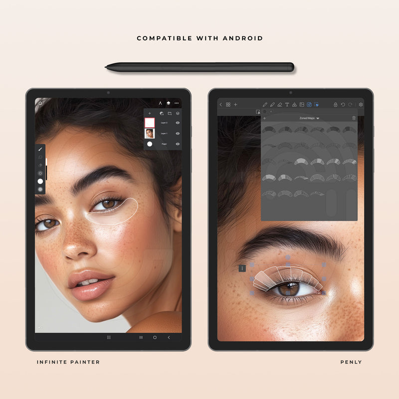 Lash Mapping Collection - Digital Lash Maps