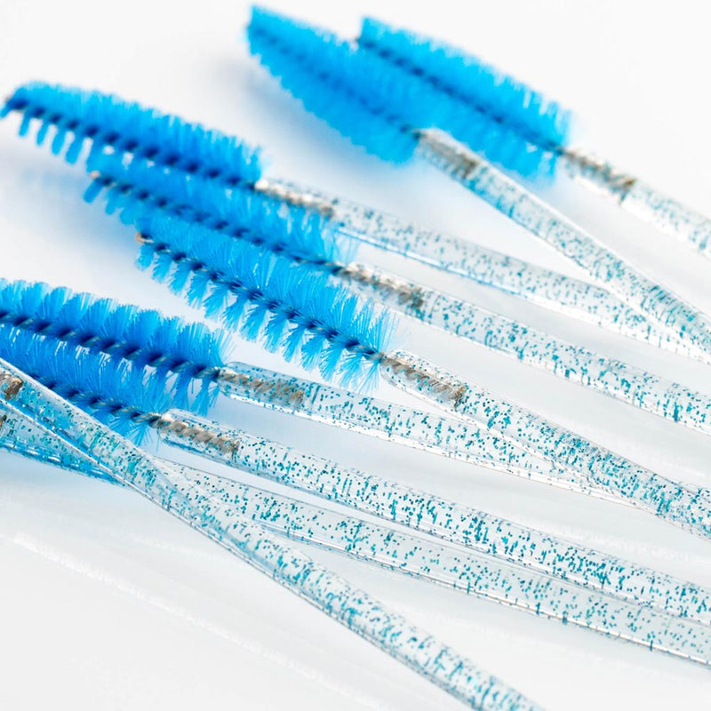 Nylon Mascara Wands - Confetti Blue