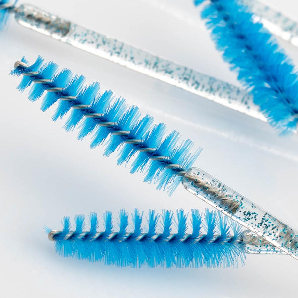 Nylon Mascara Wands - Confetti Blue
