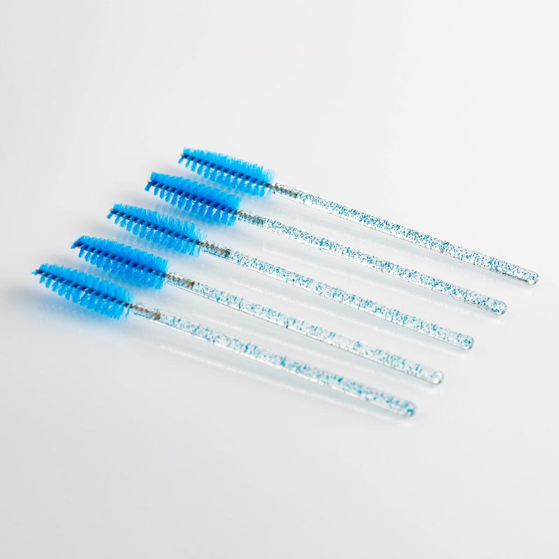 Nylon Mascara Wands - Confetti Blue