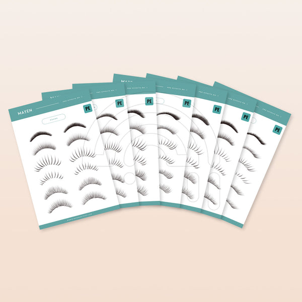 Pro Lash Effects Collection - Digital Lash Maps - Design Presets