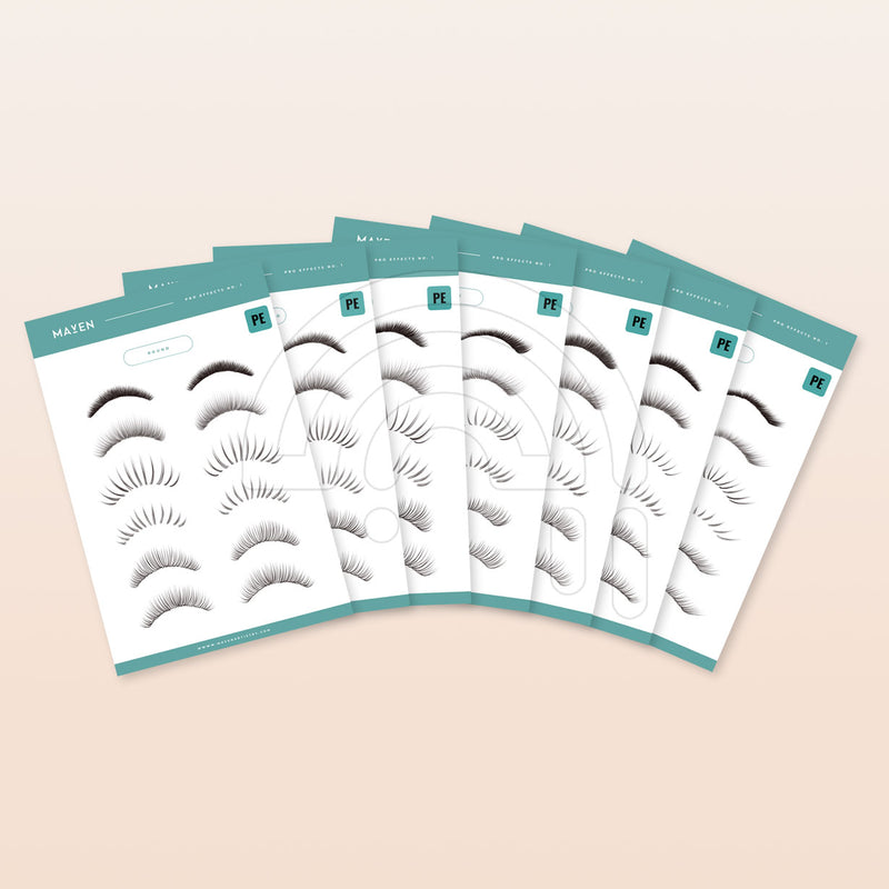 Pro Lash Effects Collection - Digital Lash Maps - Design Presets
