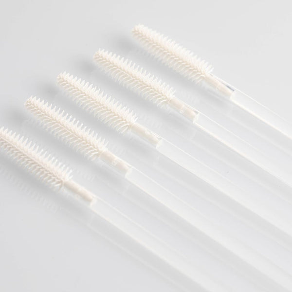 Silicone Mascara Wands - Frost White