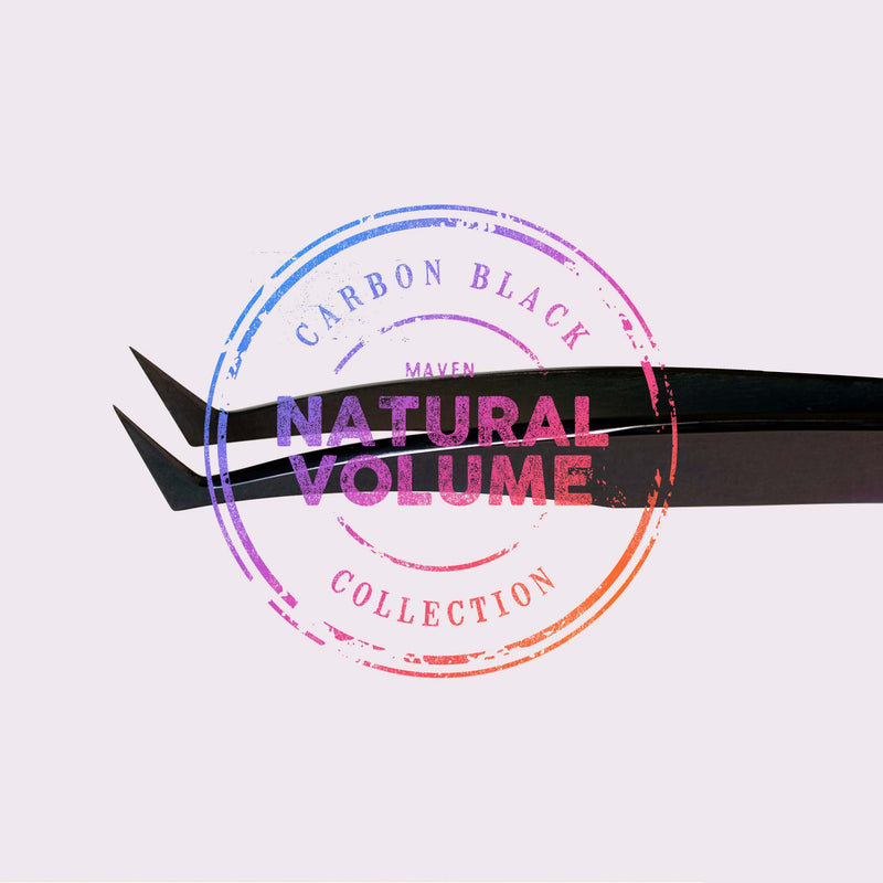 Carbon Black - Natural Volume L Curve Tweezer