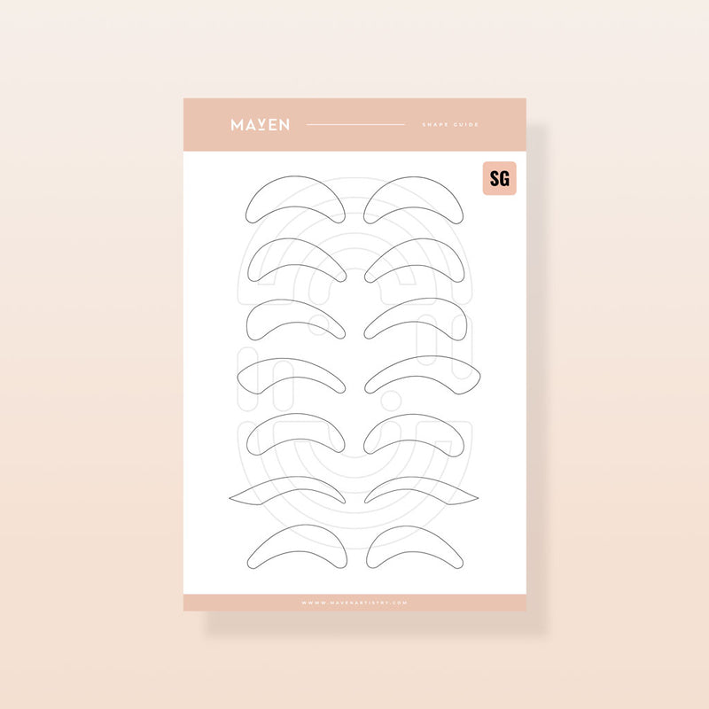 Shape Guides - Digital Lash Maps