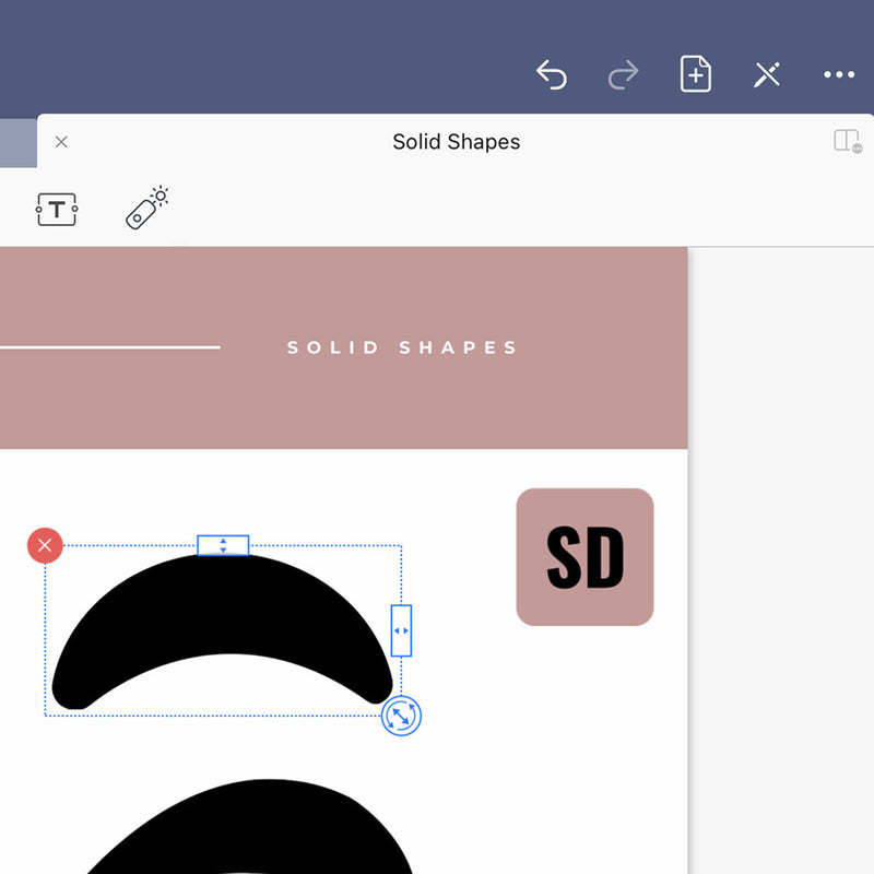 Solid Shapes - Digital Lash Maps